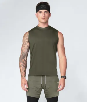 1250 . Viscose Regular-Fit Shirt - Military Green