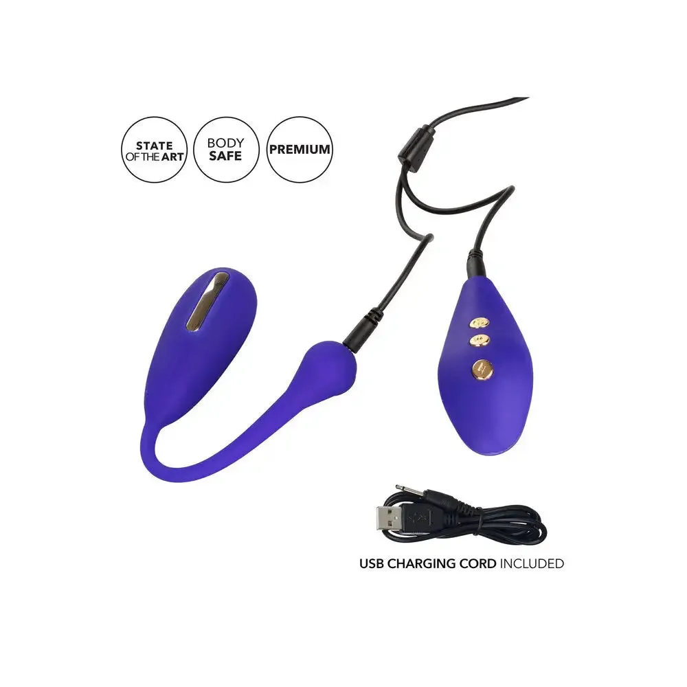 3-inch Colt Silicone Purple Estim Rechargeable Kegel Exerciser