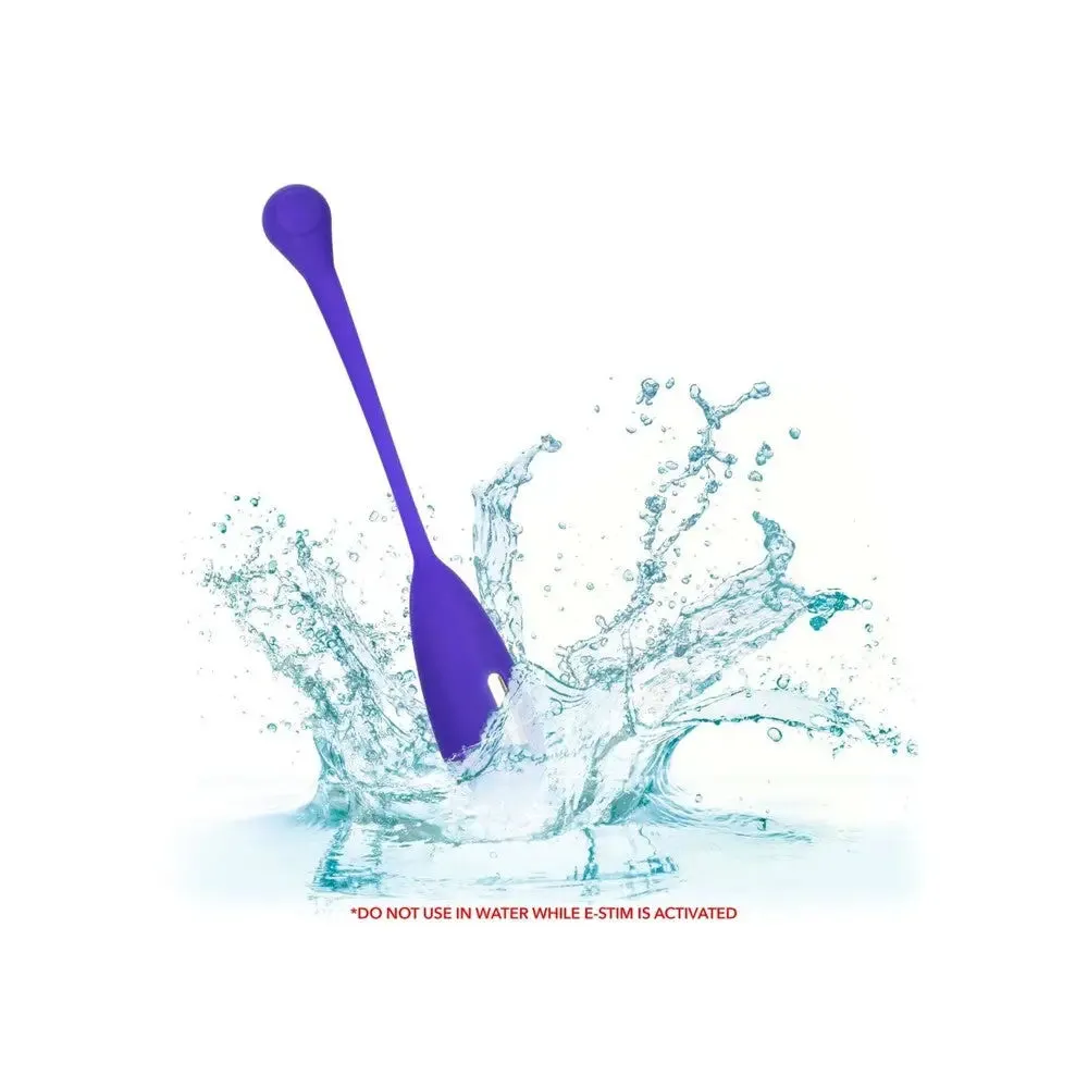 3-inch Colt Silicone Purple Estim Rechargeable Kegel Exerciser