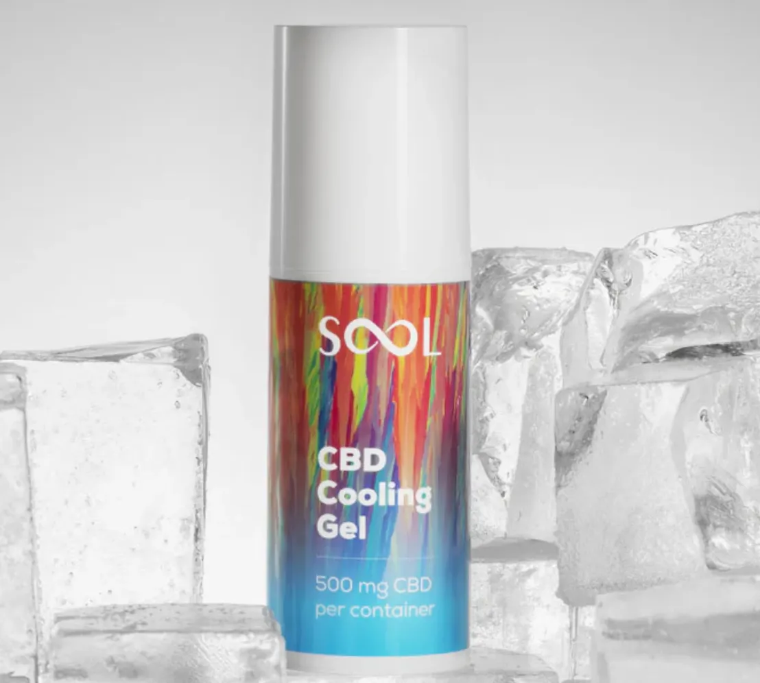 500mg CBD 0% THC Cooling Muscle Relief Gel | 100ml