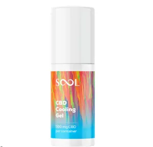 500mg CBD 0% THC Cooling Muscle Relief Gel | 100ml