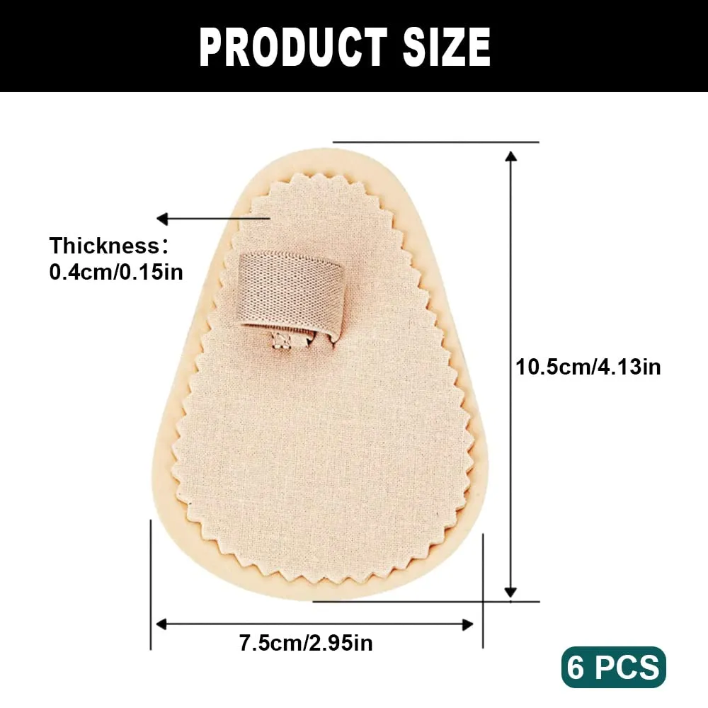 6 Pieces Hammer Toe Straightener, Toe Splint, Toe Regulator Hammer for Crooked Toes, Hammer Toes, Claw Toes and Overlapping Toes Beige,6,1