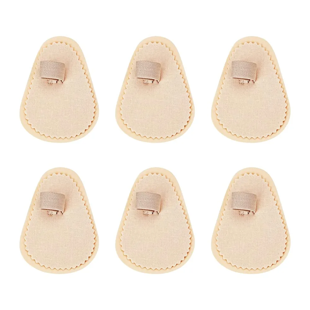 6 Pieces Hammer Toe Straightener, Toe Splint, Toe Regulator Hammer for Crooked Toes, Hammer Toes, Claw Toes and Overlapping Toes Beige,6,1