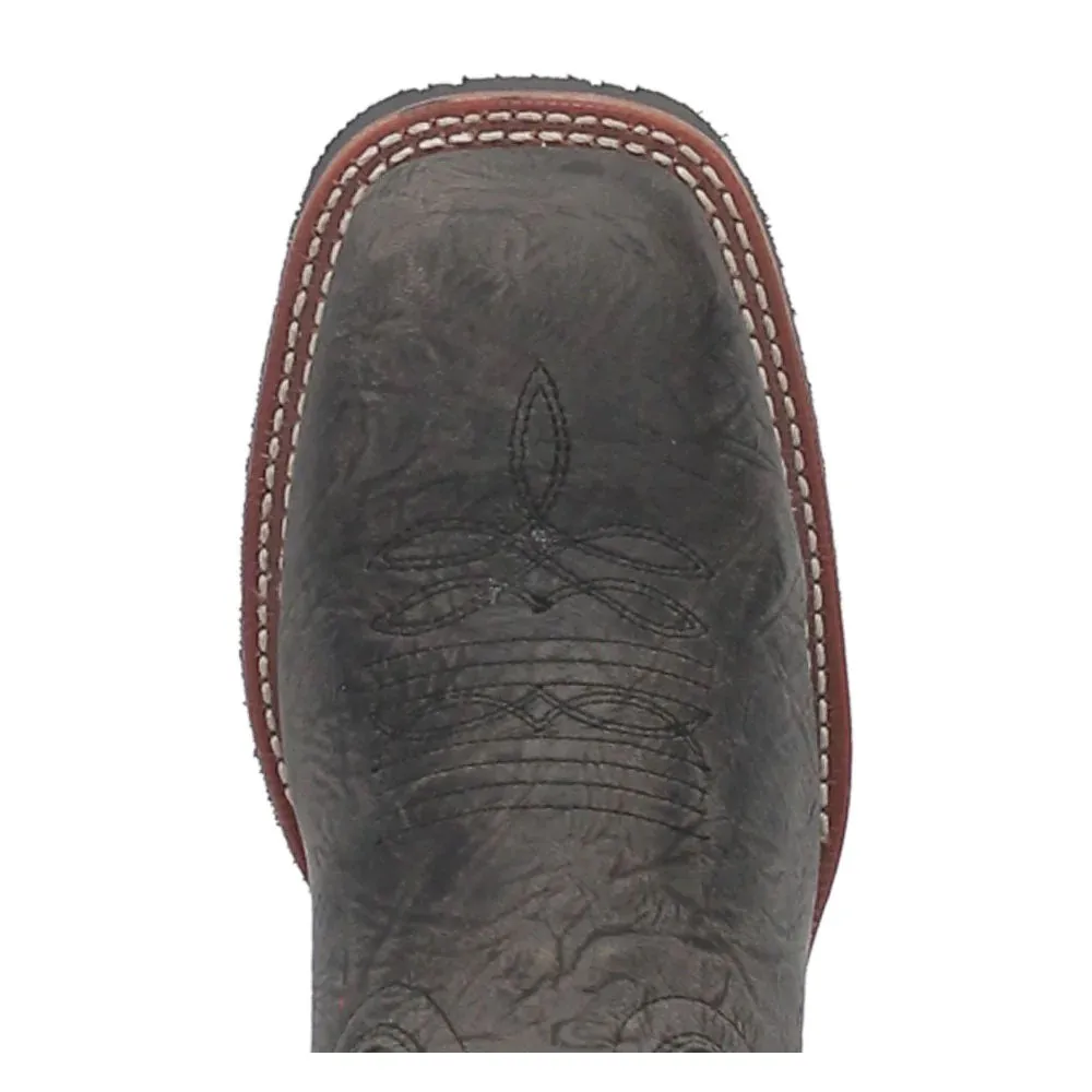 7949 Laredo Men's Winfield Grey Square Toe Western Cowboy Boot