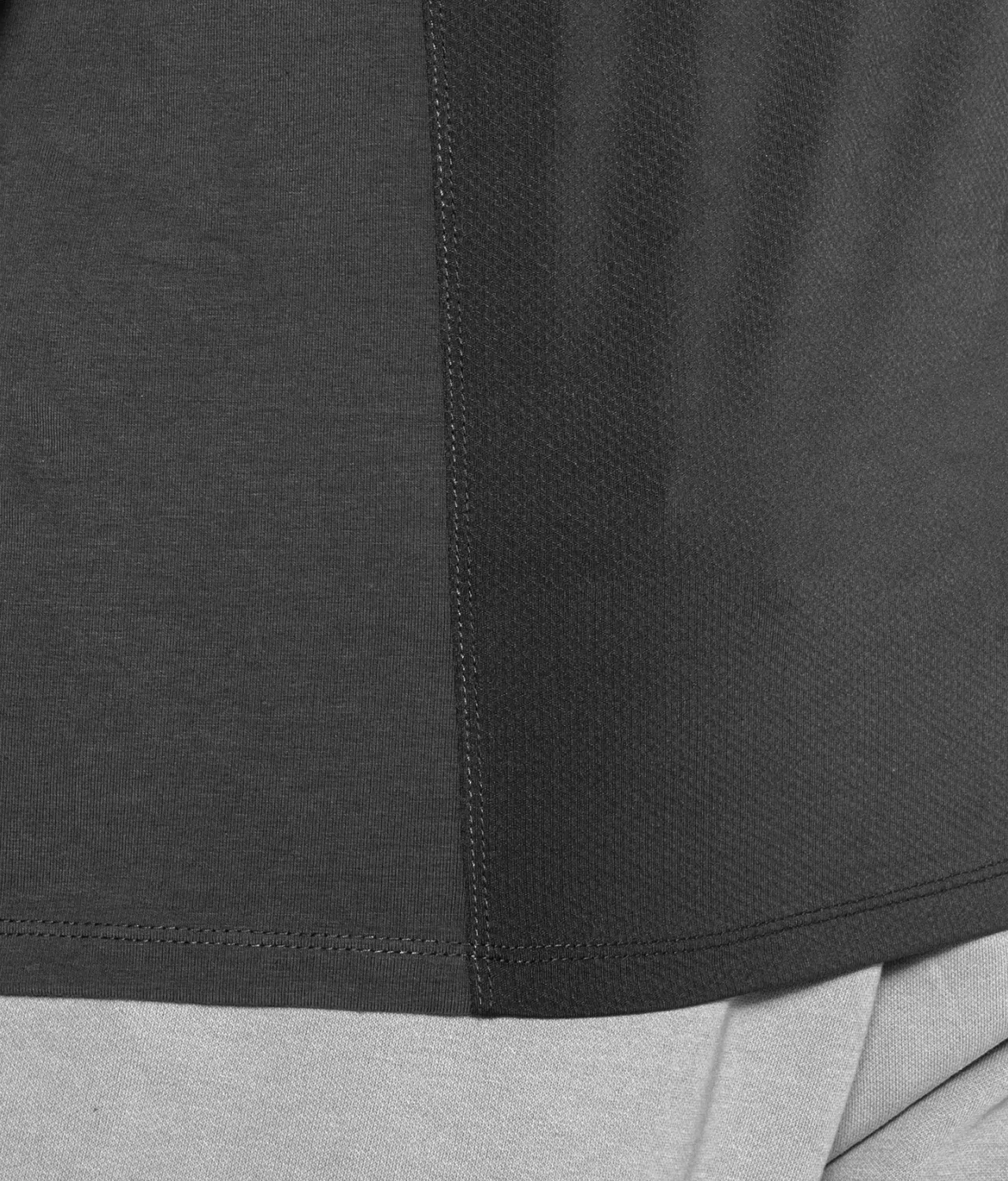 950 . Viscose Regular-Fit Shoulder Drop T-Shirt - Grey