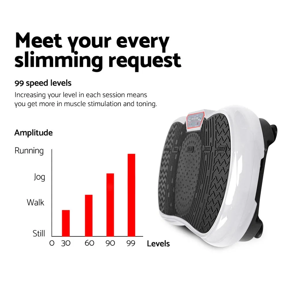 99 Speed Vibration Machine, Dual-Belt, 180kg Capacity - Everfit