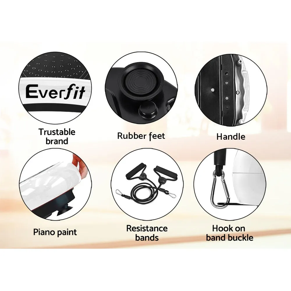 99 Speed Vibration Machine, Dual-Belt, 180kg Capacity - Everfit