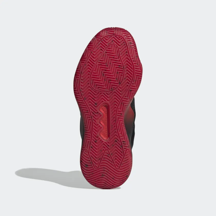 ADIDAS KIDS DEEP THREAT PRIMEBLUE C - Core Black / Vivid Red / Core Black