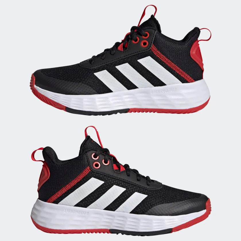 ADIDAS KIDS OWNTHEGAME 2.0 - Core Black / Cloud White / Vivid Red