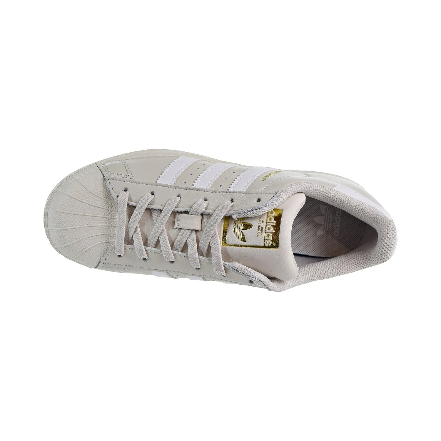 Adidas Superstar Big Kids' Shoes Talc/White/Gold