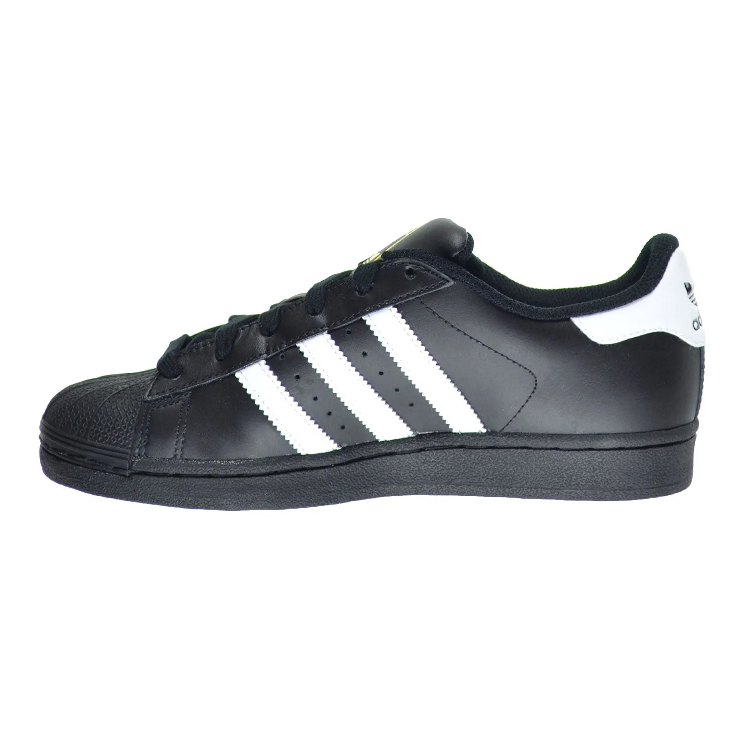 Adidas Superstar Foundation J Big Kid's Shoes Core Black/FTW White