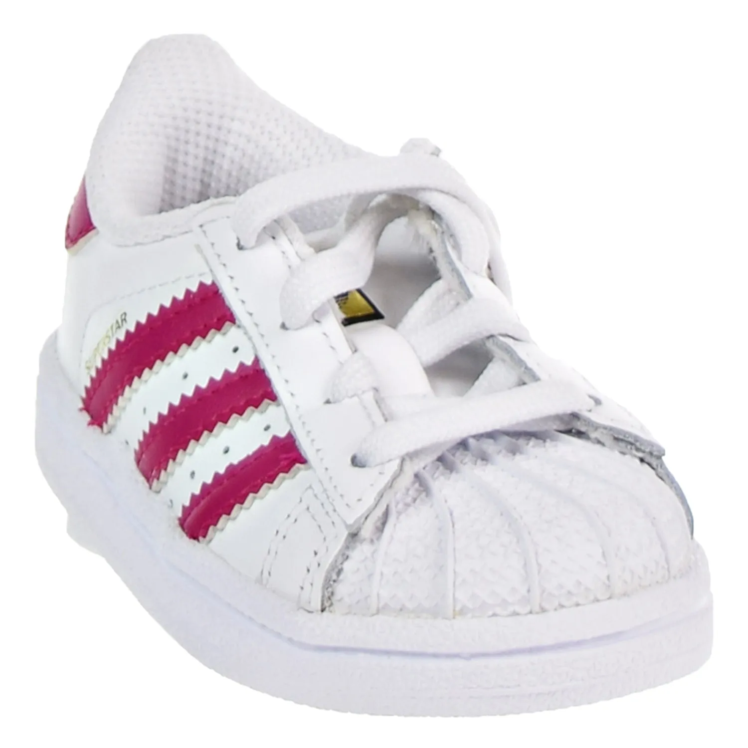 Adidas Superstar I Toddler's Shoes White/Pink