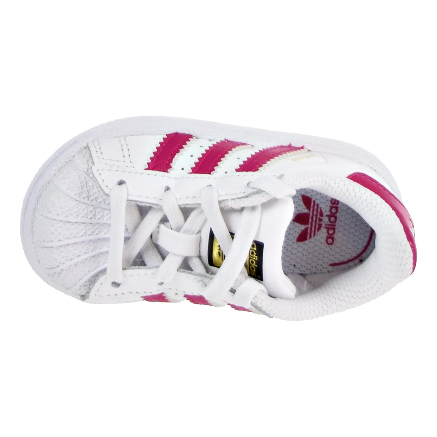 Adidas Superstar I Toddler's Shoes White/Pink