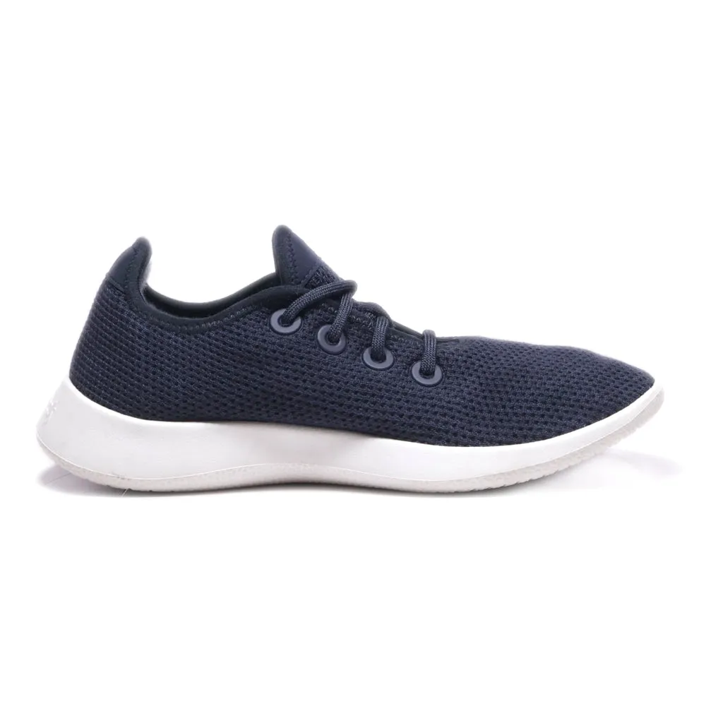 Allbirds Tree Runner Jet Sport Shoes Fabric Blue Colour For Women