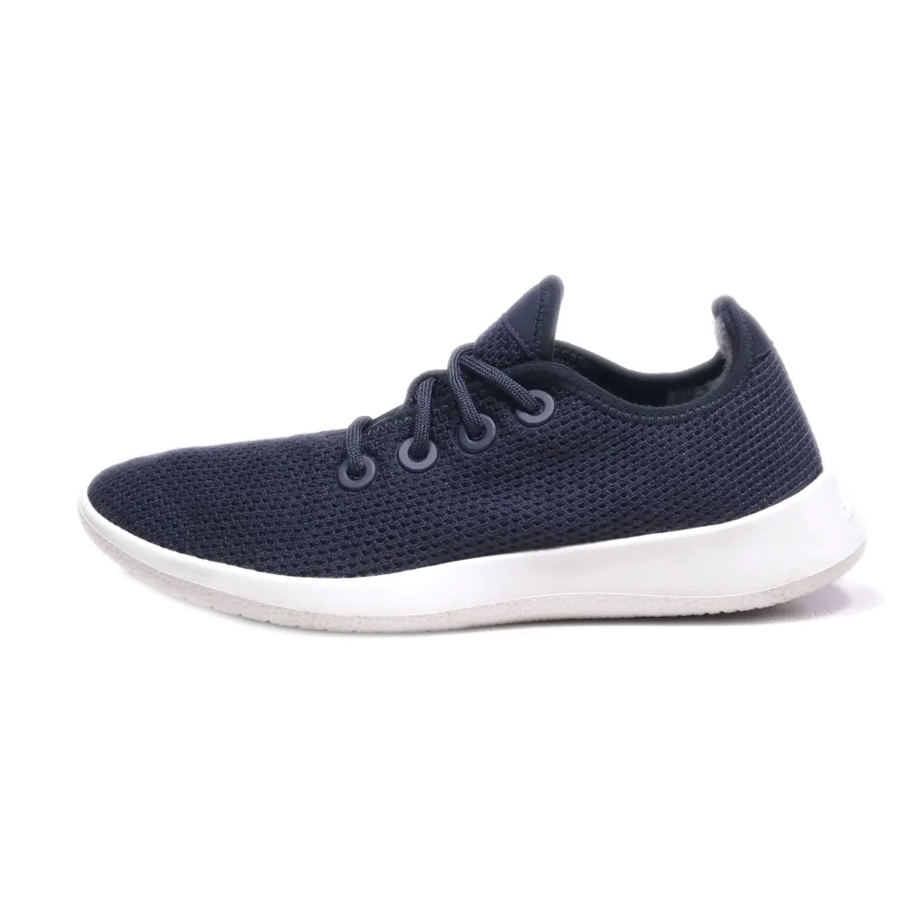 Allbirds Tree Runner Jet Sport Shoes Fabric Blue Colour For Women