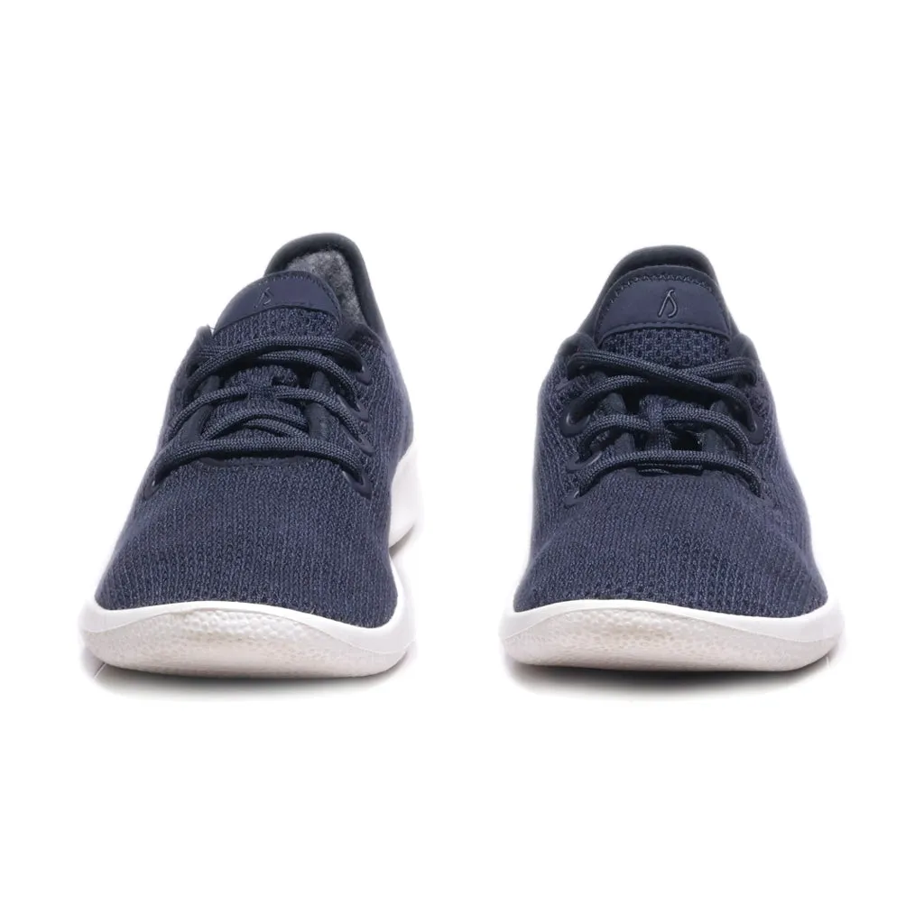Allbirds Tree Runner Jet Sport Shoes Fabric Blue Colour For Women