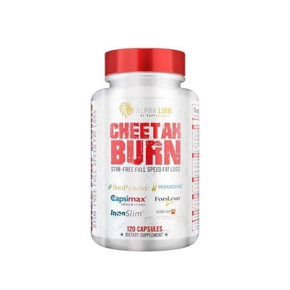 Alpha Lion Cheetah Burn 120 Capsules