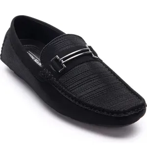 Aston Marc Men's Fashion Driving Shoes  Color Black Size 12M