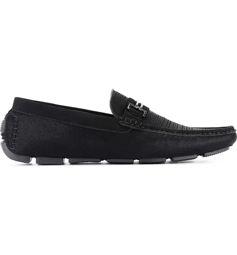 Aston Marc Men's Fashion Driving Shoes  Color Black Size 12M
