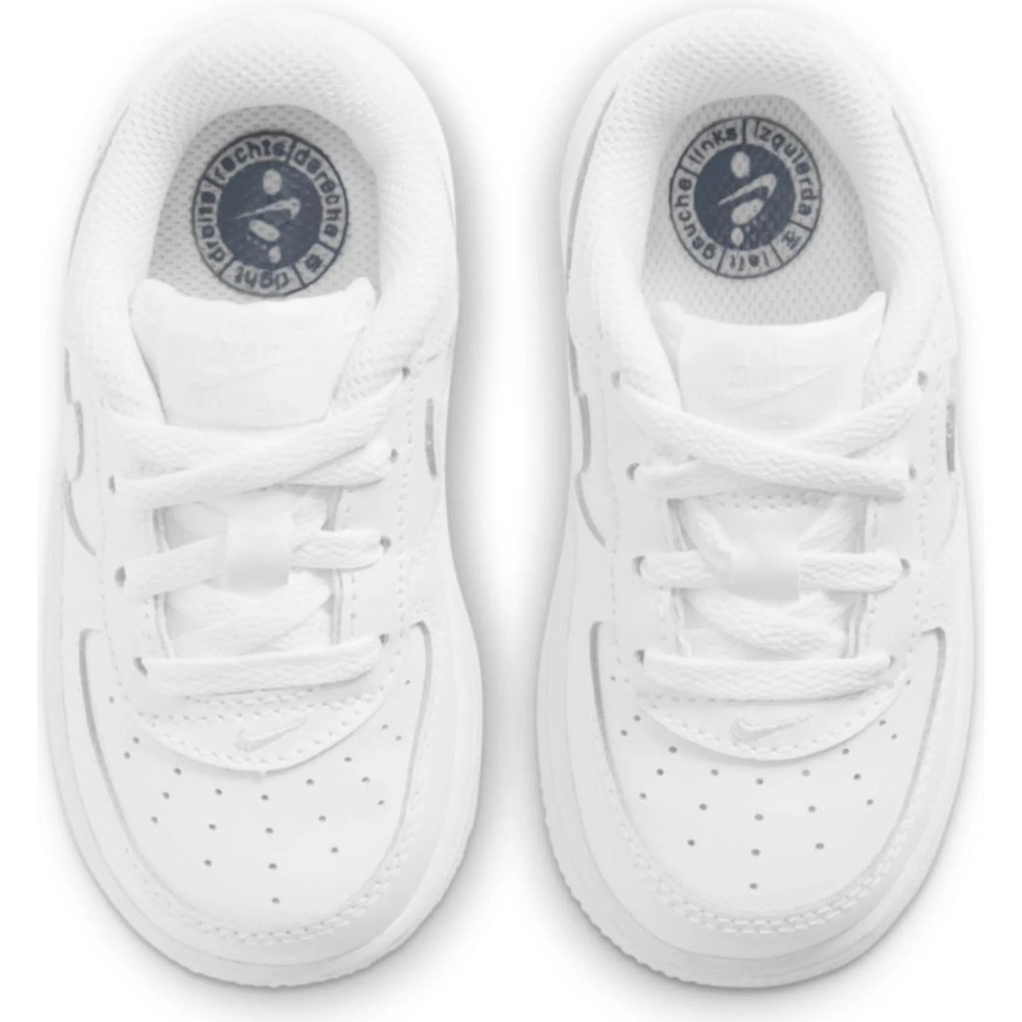 Baby/Toddler Nike Force 1 LE "White White"