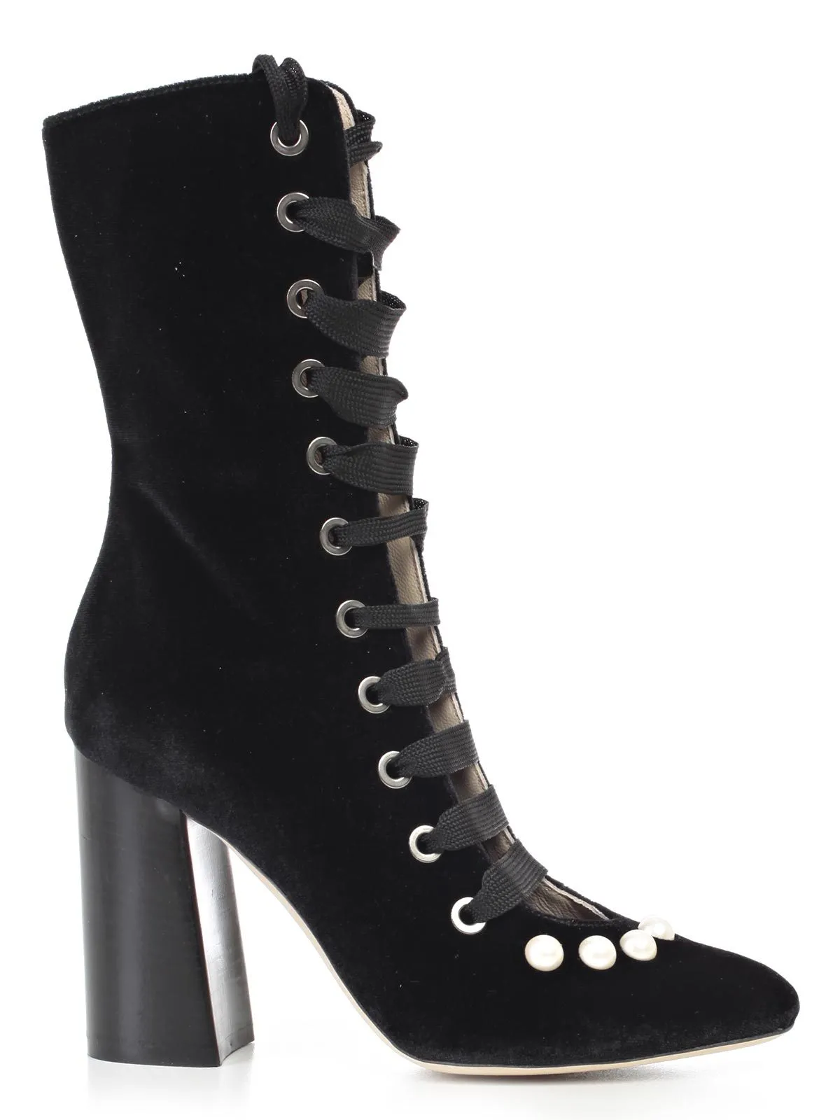 Blugirl Lace-Up Heeled Boots