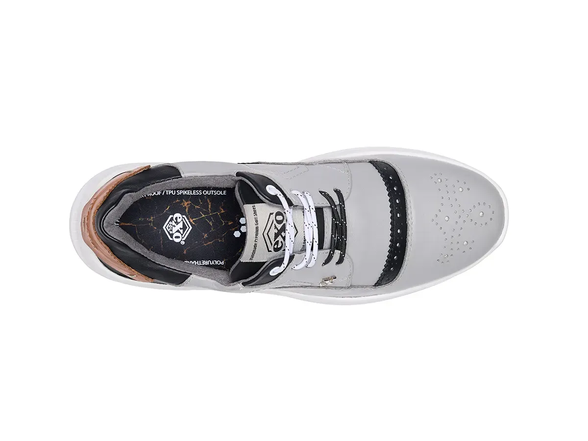 Boxto Golf Men's EXO X2 Spikeless Golf Shoes - Grey