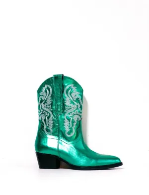 Brady Western Boots Green
