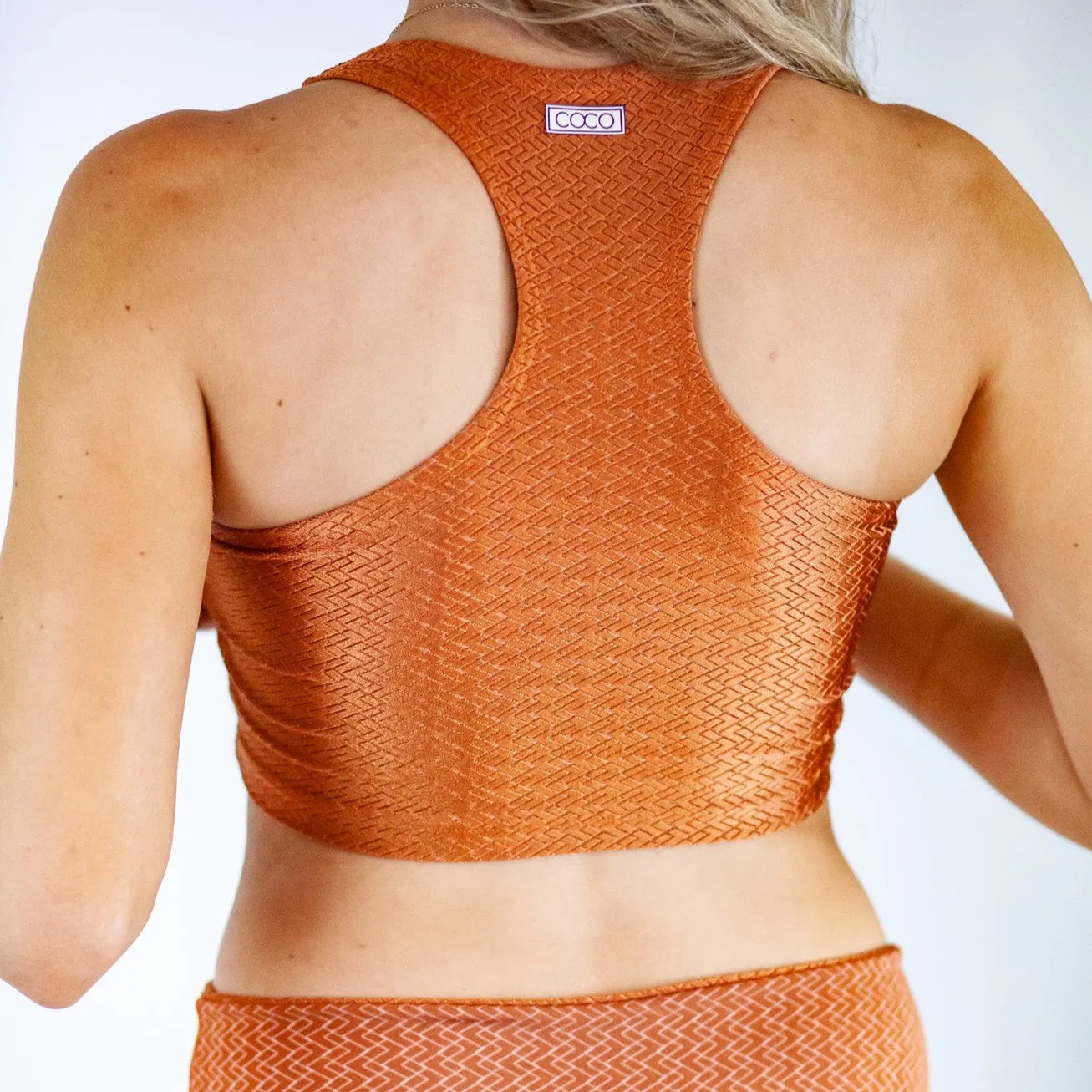 Bryn Sports Bra - Copper