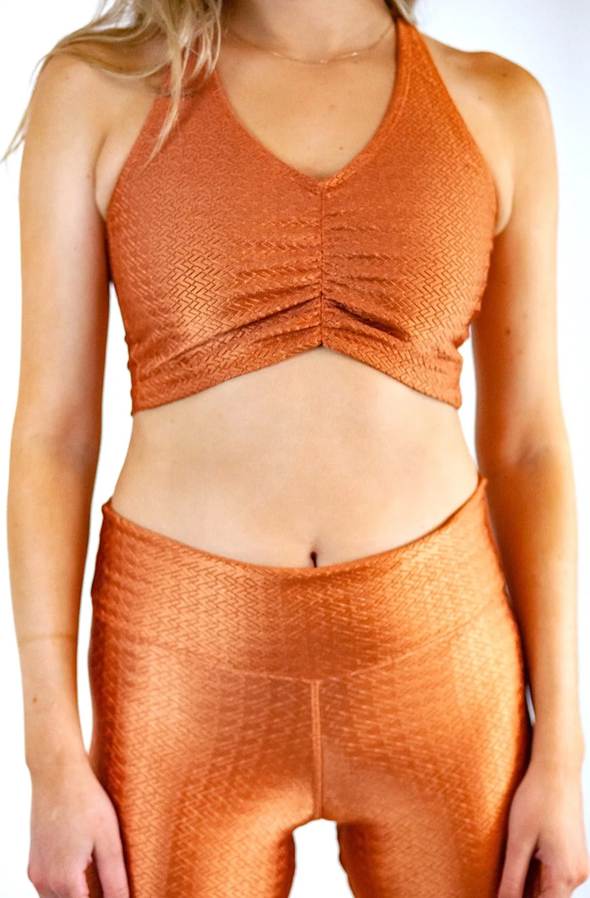 Bryn Sports Bra - Copper