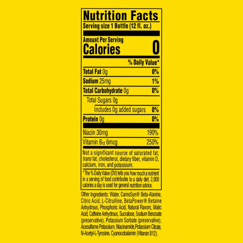C4 Energy Non Carbonated RTD 12 Pack