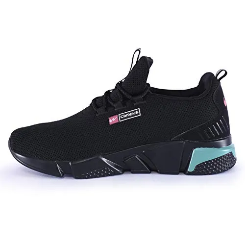 Campus Women's Alexa Blk/Rani Running Sport Shoe-6 UK (39 EU) (5G-663)