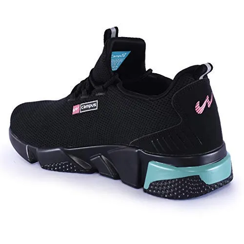 Campus Women's Alexa Blk/Rani Running Sport Shoe-6 UK (39 EU) (5G-663)