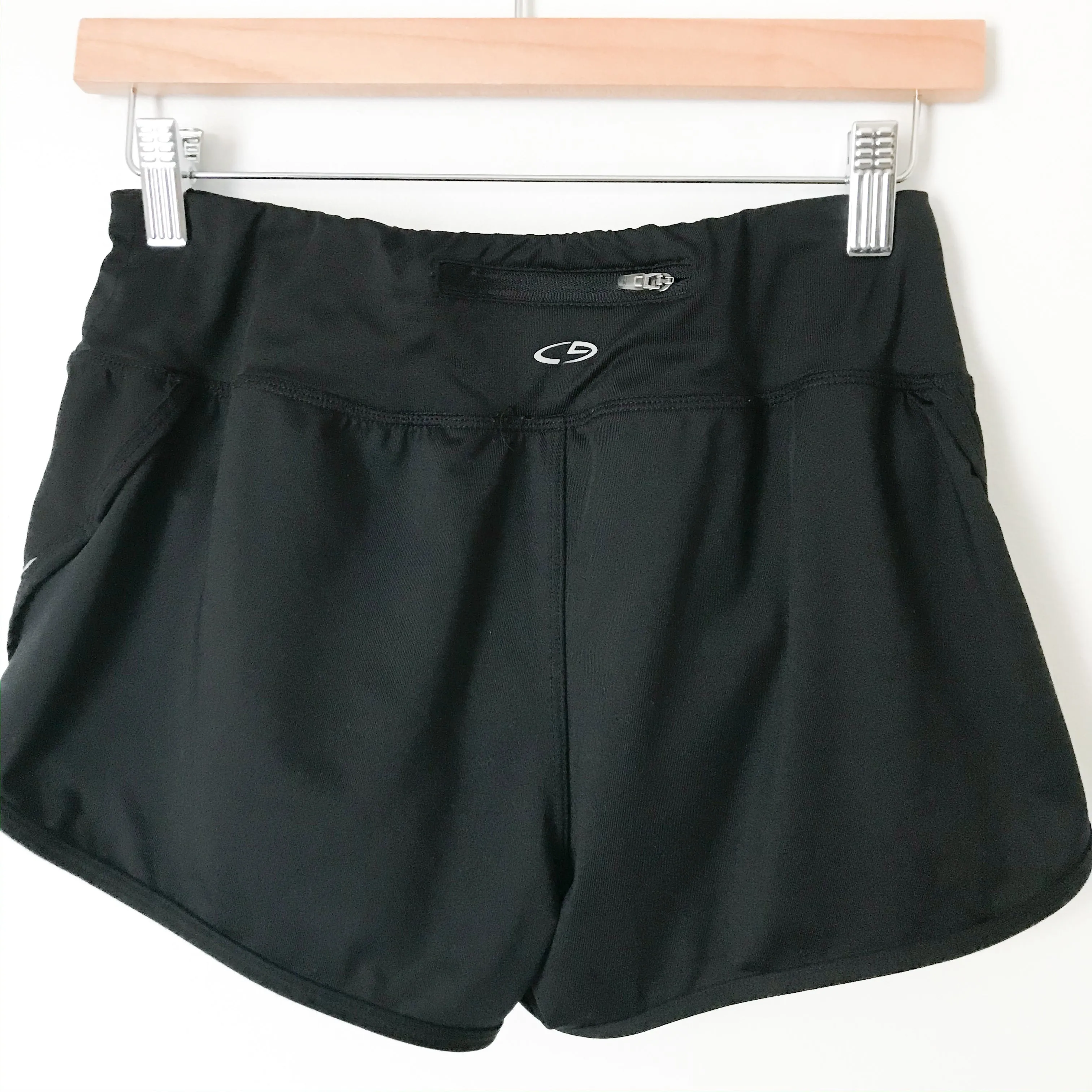 Champion Duo Dry Black Shorts- Size S