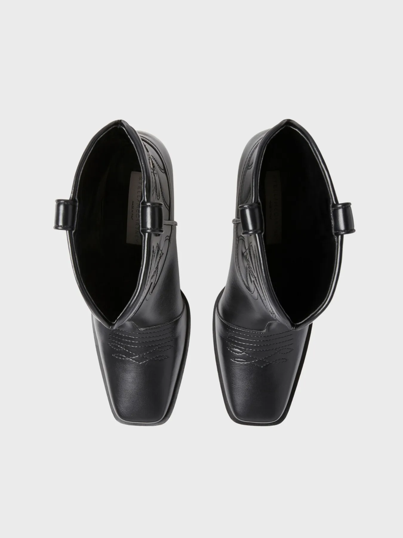 Cloudy Alter Mat Cowboy Boots - Black/Stone