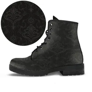Combat Boots - Classic Pattern #113 | Unisex Boots, Custom Shoes, Hippie Boots, Lace Up Boots, 90s Boots, Women's Boots, Boots Men