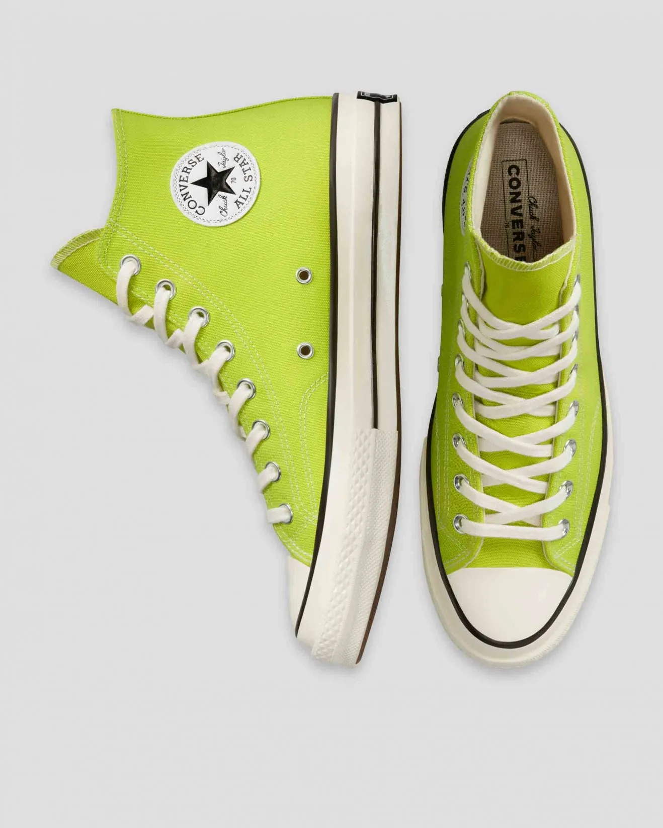 Converse Chuck Taylor All Star 70 High Lime Twist / Egret / Black