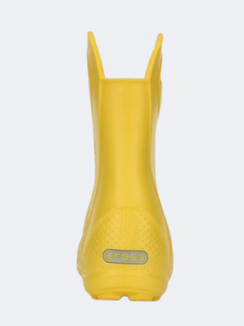 Crocs Handle It Rain Kids Lifestyle Boots Yellow