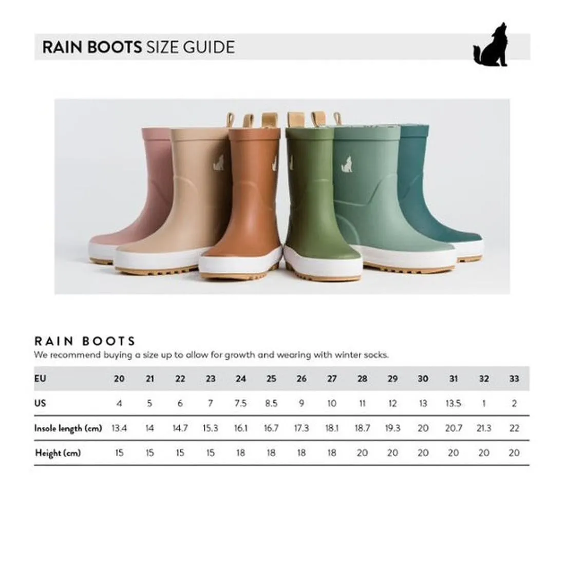 CryWolf Rain Boots Stone Blue