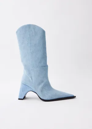 Denim Bridge Cowboy Boots