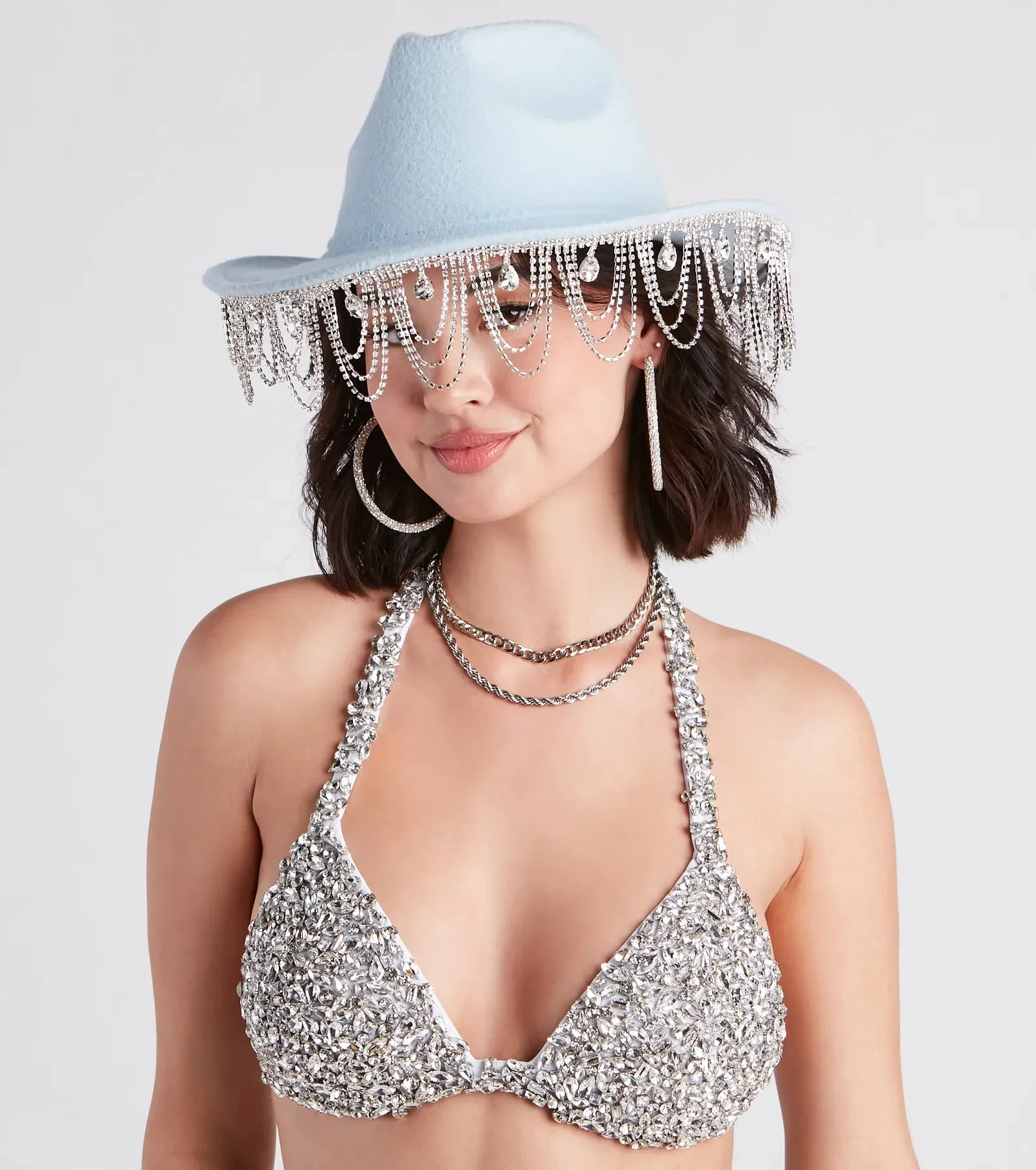 Desert Glam Rhinestone Cowboy Hat