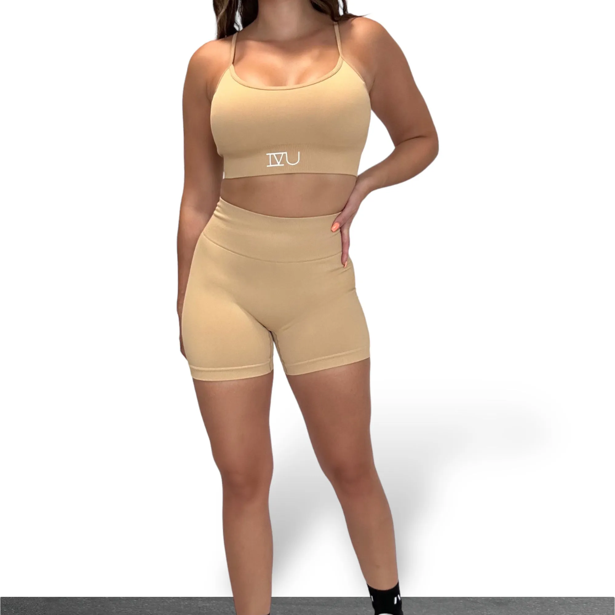 Divine shorts in nude