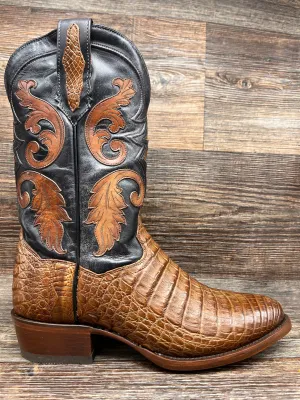 dp3069 Men's Socrates Genuine Caiman Belly Western Boot by Dan Post