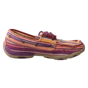 Driving Moc - Purple / Multi-Striped