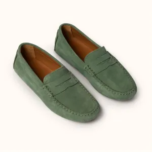 Driving Moccasin - Green