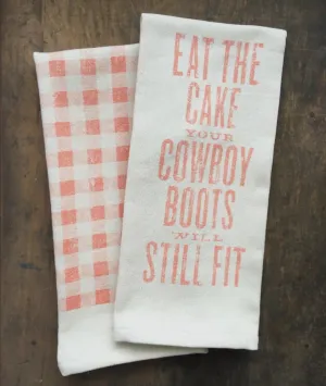 Eat The Cake Kitchen Towel