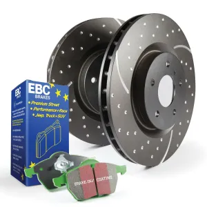 EBC Brakes S10KR1055 S10 Kits Greenstuff 2000 and GD Rotors