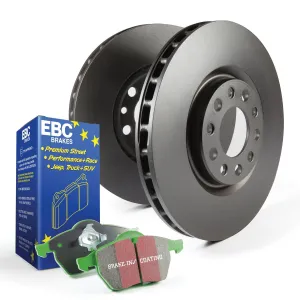EBC Brakes S11KR1428 S11 Kits Greenstuff 2000 and RK Rotors;