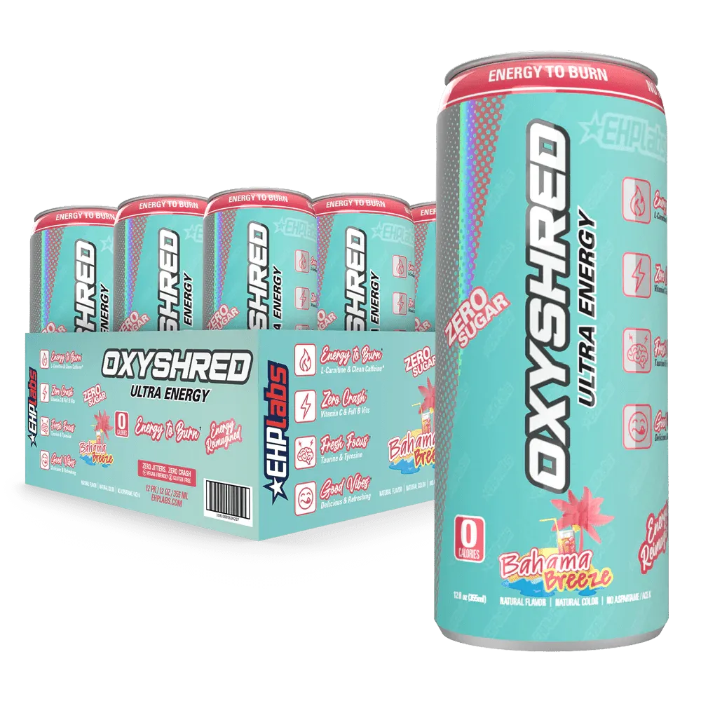 EHP Labs OxyShred Ultra Energy RTD Cans
