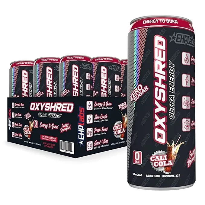 EHP Labs OxyShred Ultra Energy RTD Cans