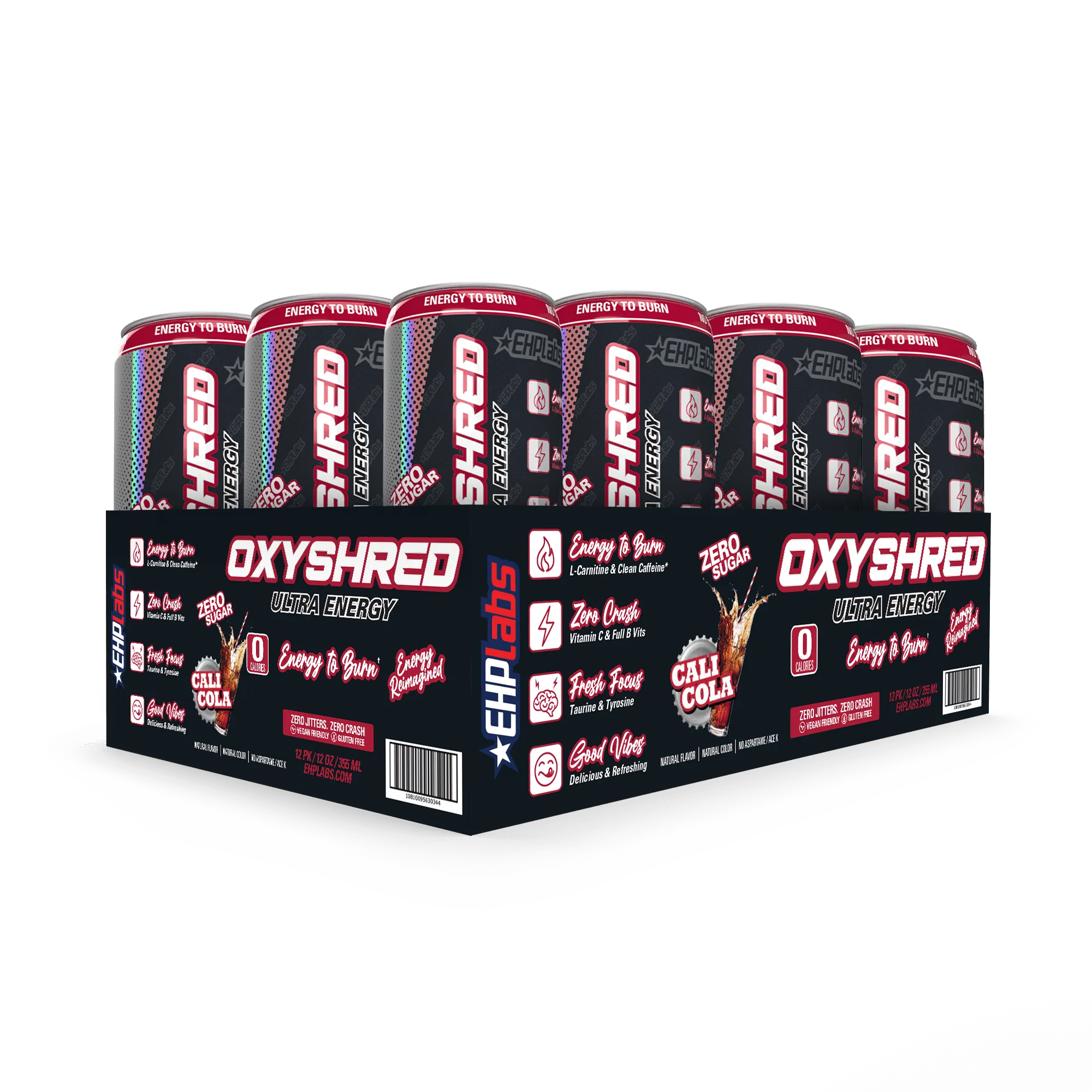 EHP Labs OxyShred Ultra Energy RTD Cans